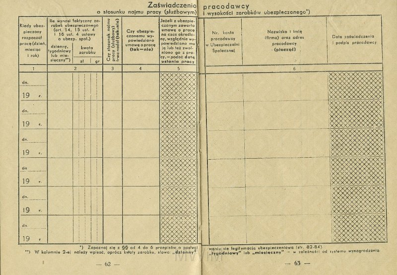 KKE 5431-34.jpg - Dok. Legitymacja ubezpieczeniowa. Legitymacja wydana przez Ubezpieczenia Społeczne w Wilnie dla Michała Katkowskiego (ur. w Taboryszkach), Wilno, 4 IV 1936 r.